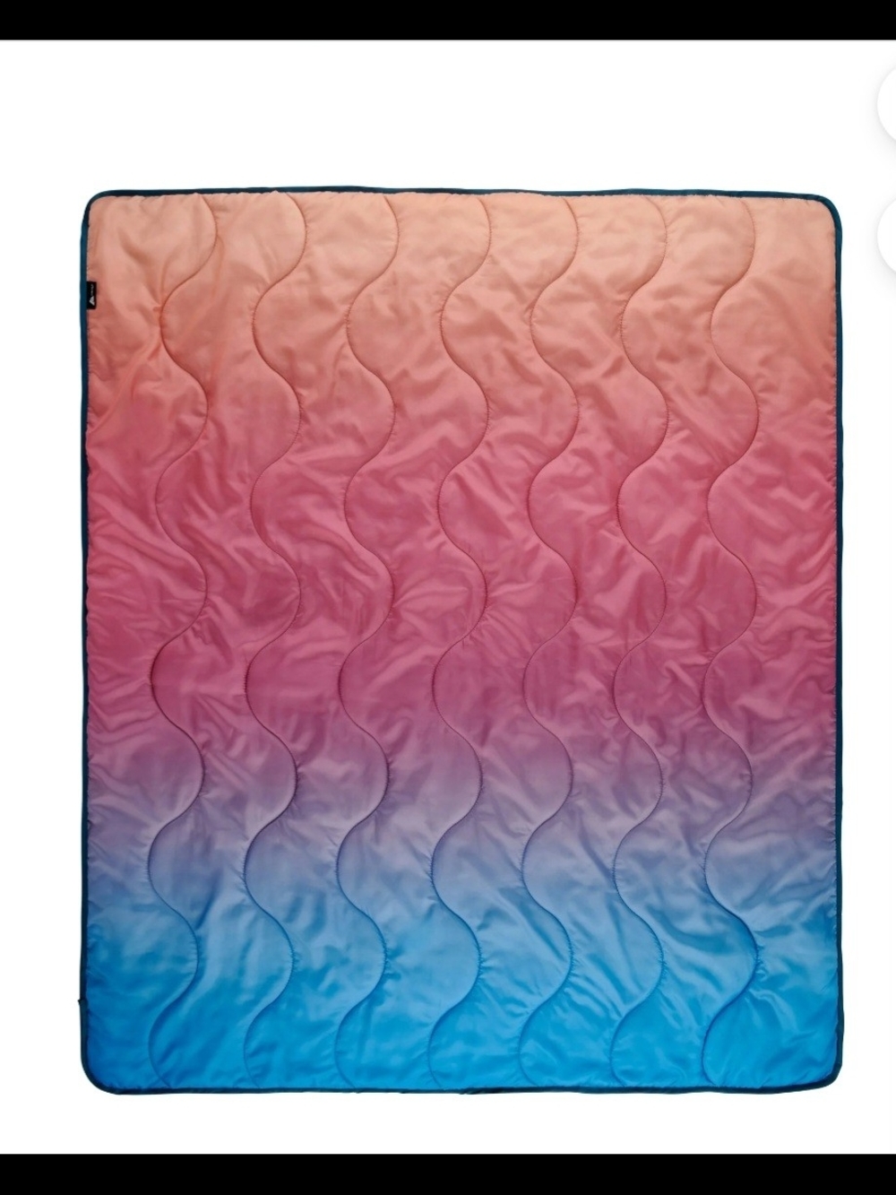 Ozark Trail Outdoor Blanket, 70" x 60" in Gradient Design Camping/Travel/Picnic